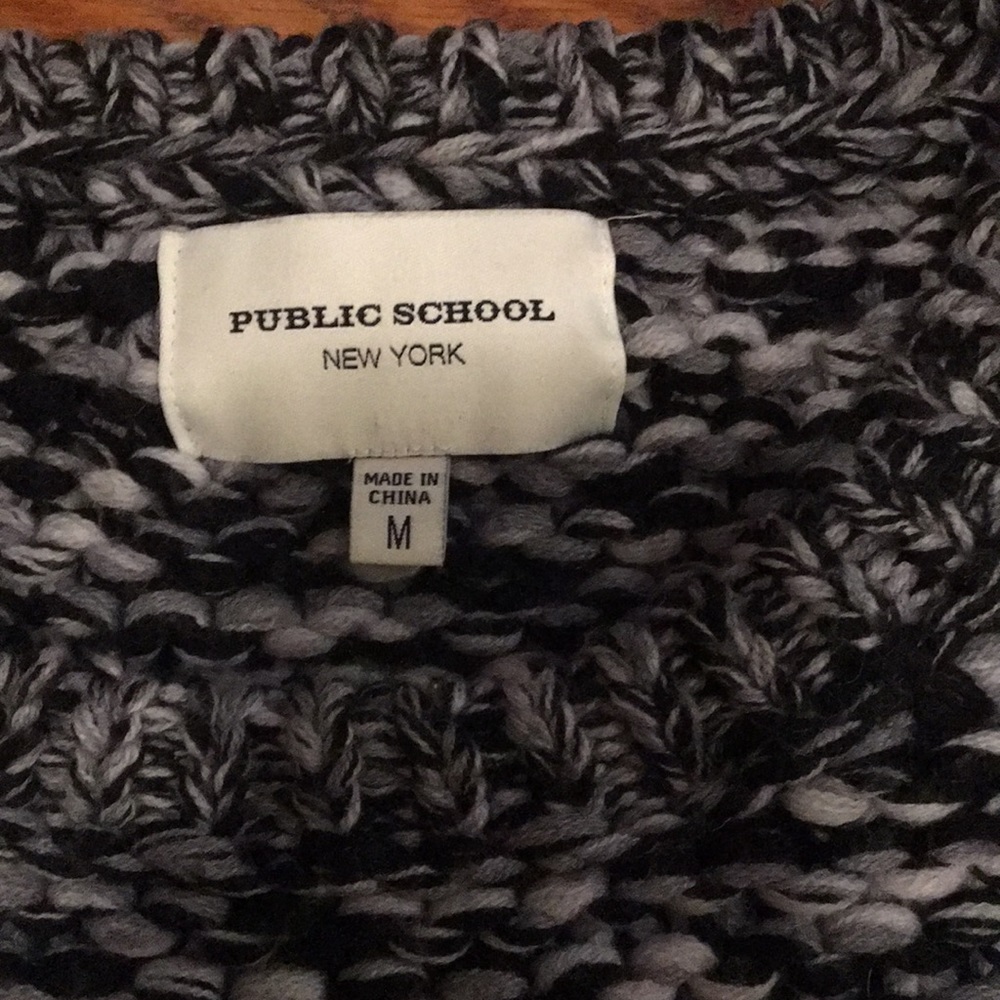Public School knit sweater in medium.